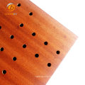2019 Trending Products Timber Wood Wooden Perforated Acoustic Wall Decoration Panel
